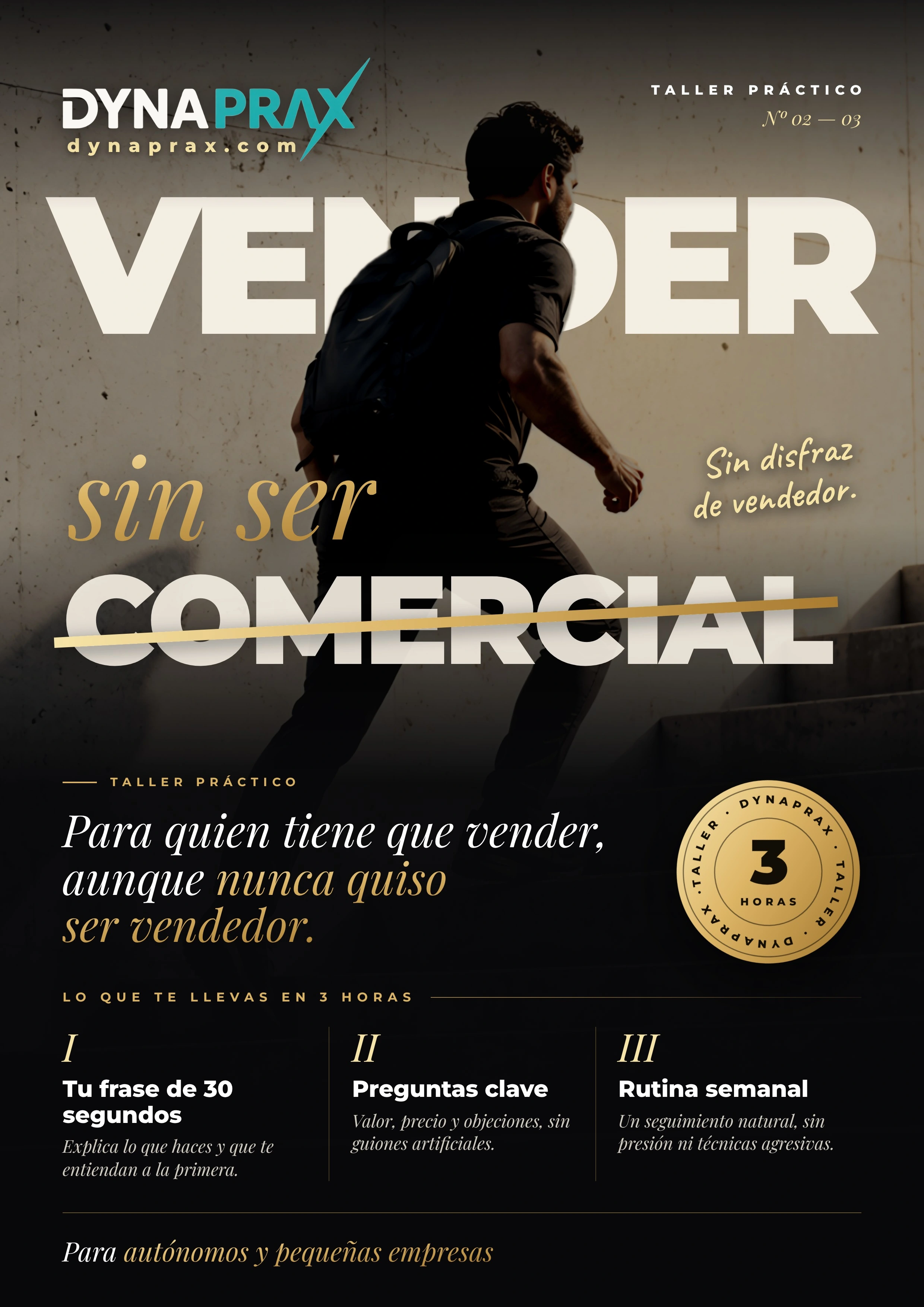 Portada completa del dossier Vender sin ser comercial